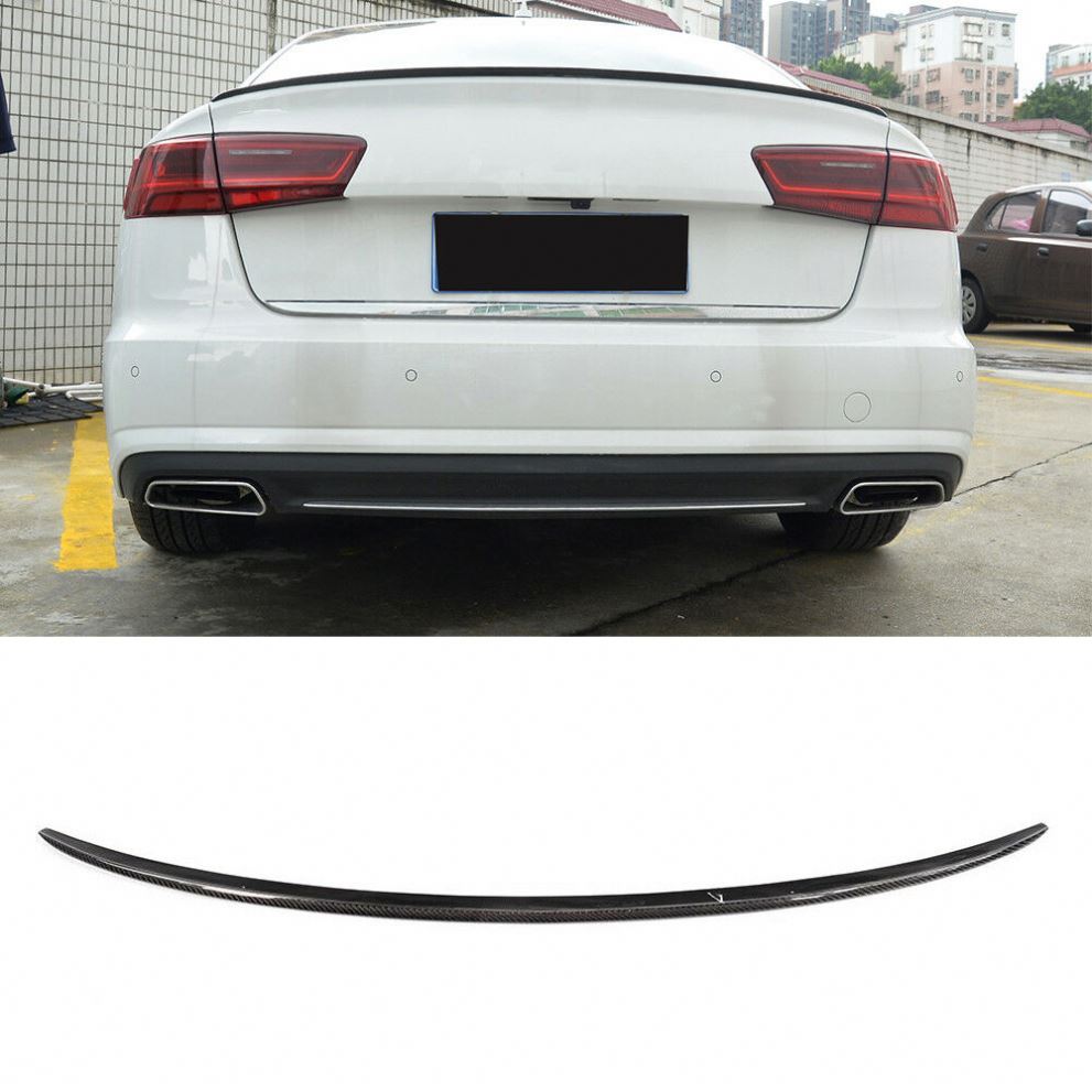 A6 C7 Carbon Fiber Rear Trunk  - Boots ulasan dan harga