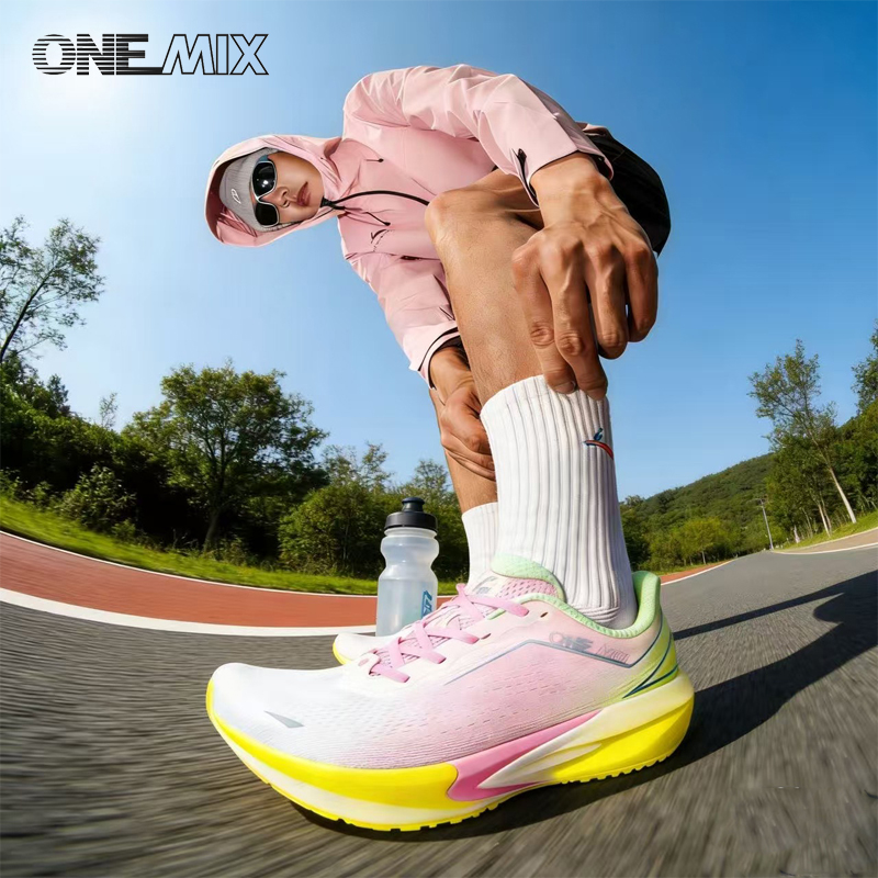 ONEMIX Running Shoes for Men S - Reflective Night Running Shoes ulasan dan harga