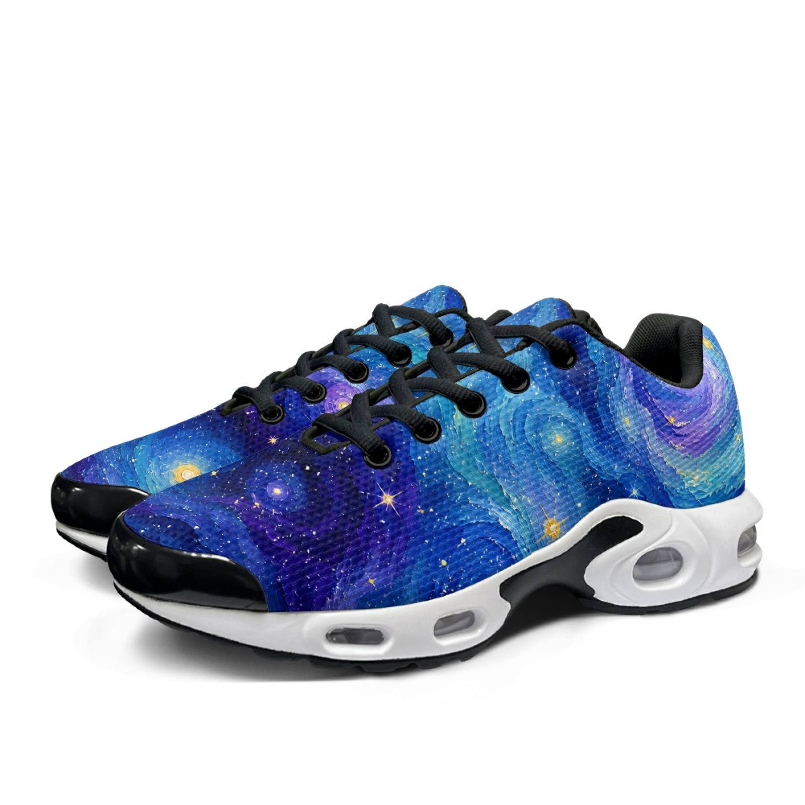 PENSTROLL Starry Night Air Cus - Air Cushion Jogger Shoes Men ulasan dan harga