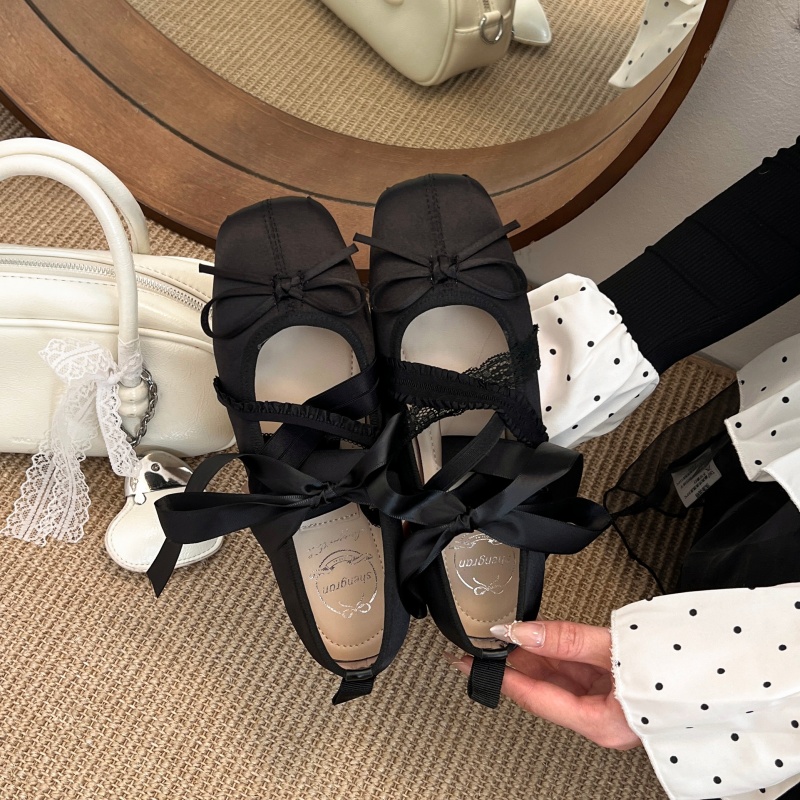 New Spring Comfortable Lace-up - Heels ulasan dan harga