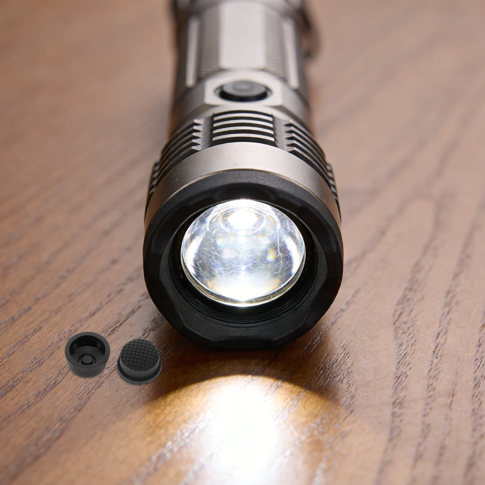 2Pcs LED Flashlight Switch Cap - Boots ulasan dan harga
