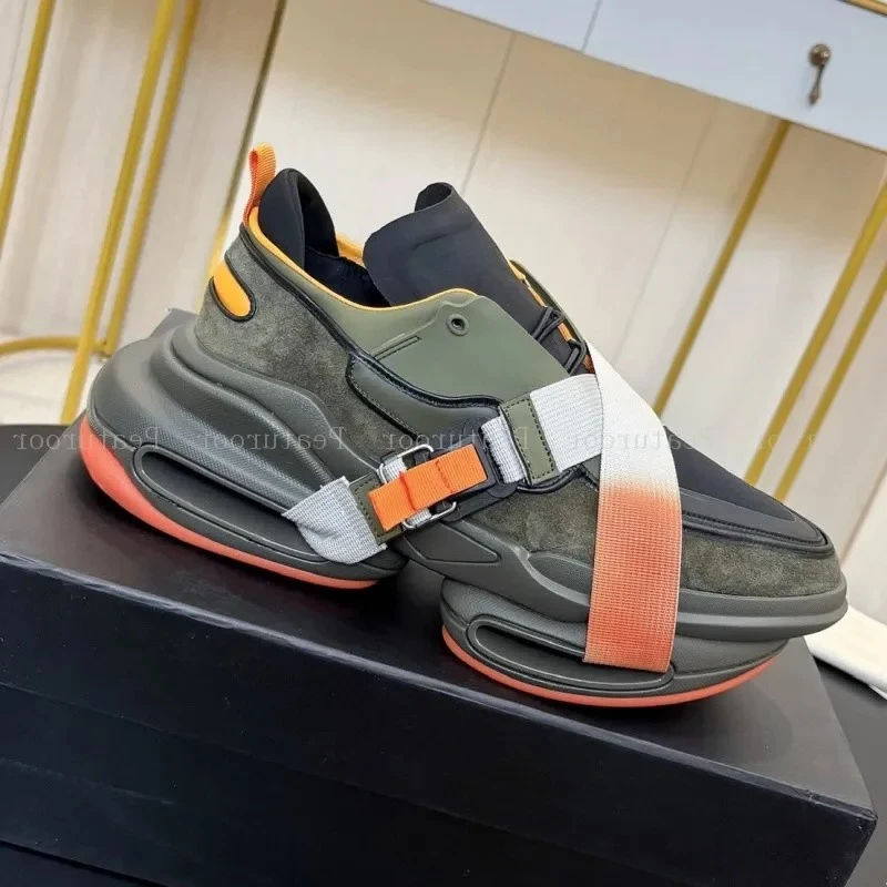 Women Men New Platform Sneaker - Breathable Mesh Athletic Shoes ulasan dan harga