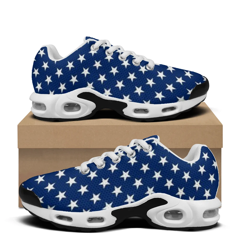 Blue and black Five-pointed st - Breathable Mesh Athletic Shoes ulasan dan harga